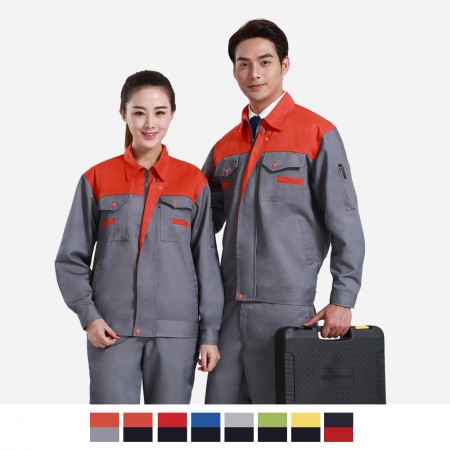 【晶輝】C03-配色素面工作外套、公司制服、班服