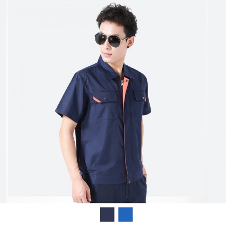 【晶輝】K605-配色素面襯衫、公司制服、班服