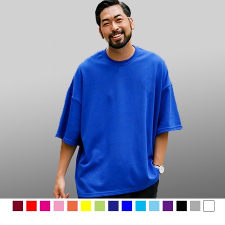 【晶輝】T0360-純棉圓領短袖素面T恤