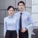【晶輝團體制服】S117-涼感免燙上班族合身長袖襯衫-可量身訂做