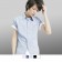 【晶輝】F0180-簡約實搭素面短袖襯衫