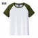 【晶輝】LS1972-環保時尚配色棒球T恤-兒童